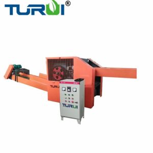 Fiber cutting and crushing machine