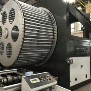 HDPE hollow wall spiral winding pipe production line