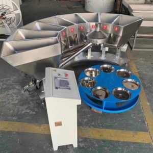Intelligent weighing and batching machine